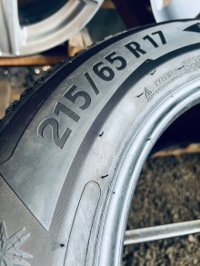 215 65 17 Michelin Alpin5 Шини Резина Зимові б/у. Фото 9