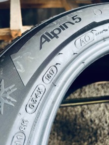 225 55 17 Michelin Alpin 5. Фото 6