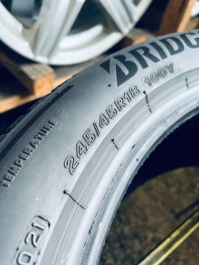 245 45 18 Bridgestone Turanza T005 Шини Резина Б/У Літні. Фото 16
