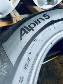 215 65 17 Michelin Alpin 5 Шини Резина Зимові б/у. Фото 9