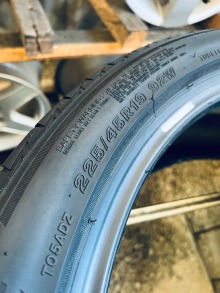 225 45 19 Bridgestone Turanza T005A Шини Резина Б/У Літні. Фото 8
