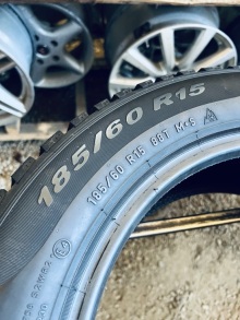  185 60 15 Pirelli WinterCinturato  Шини Резина Зимові б/у. Фото 10