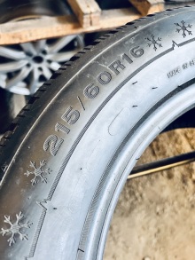 215 60 16 Dunlop Winter Sport 5 Шини Резина Зимові б/у. Фото 8