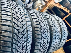 215 60 16 Dunlop Winter Sport 5 Шини Резина Зимові б/у. Фото 4