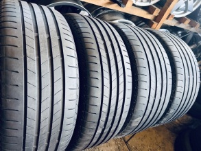 225 45 18+255 40 18 Bridgestone Turanza T005 Літні БУ Шини. Фото 2