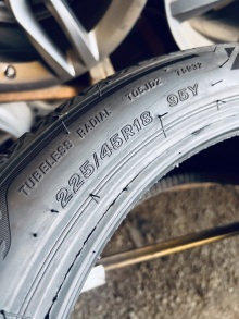 225 45 18+255 40 18 Bridgestone Turanza T005 Літні БУ Шини. Фото 12