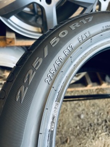 225 50 17 Pirelli Cinturato P7 [] літня б/у Шина . Фото 7