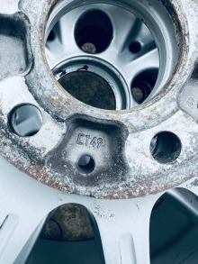 Оригінальні Диски Mercedes Ronal R17  (a cla b w246 ) 6.5J ET49 5x112 . Фото 20