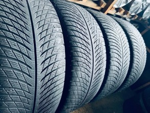 275 45 20 Michelin Pilot Alpin 5 SUV RFT [0321]. Фото 7