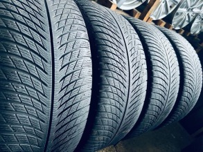 275 45 20 Michelin Pilot Alpin 5 SUV RFT [0321]. Фото 3