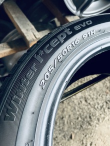 205 50 16 Hankook Winter i'Cept Evo Зимові б/у Шини. Фото 6