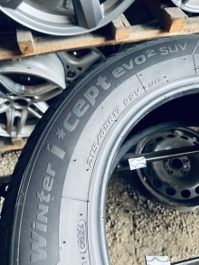 215 65 17 Hankook Winter i'Cept Evo2 Зимові б/у Шини. Фото 13