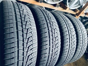 215 65 17 Hankook Winter i'Cept Evo2 Зимові б/у Шини. Фото 2