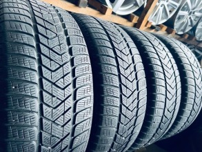235 55 18 Pirelli Scorpion Winter [3621] Зимові б/у Шини. Фото 3