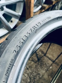 Шина 255 35 19 Dunlop Sport Maxx RT 2024 літня б/у | Глибокий протектор, без дефектів. Фото 9
