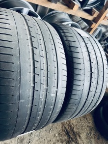 285 35 18 Pirelli P Zero літня б/у Шина | без дефектів. Фото 4