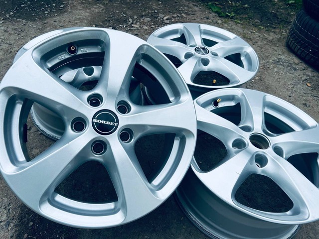 Оригінальні Диски Borbet R16 7J ET40 5x112 VW Skoda Audi