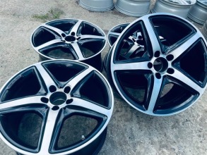 Оригінальні Різноширокі Диски R18 Mercedes AMG 8.5-9.5J ET34.5-ET48 5x112  CLS W218 AMG. Фото 9