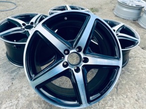 Оригінальні Різноширокі Диски R18 Mercedes AMG 8.5-9.5J ET34.5-ET48 5x112  CLS W218 AMG. Фото 7