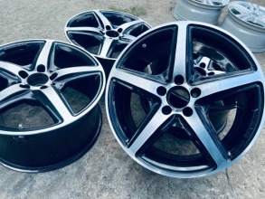 Оригінальні Різноширокі Диски R18 Mercedes AMG 8.5-9.5J ET34.5-ET48 5x112  CLS W218 AMG. Фото 21
