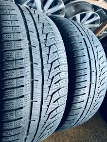 235 55 17 Hankook Winter i'Cept Evo2 Зимові б/у Шини. Фото 2