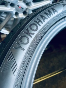 Комплект шин Yokohama Advan Sport 245 45 20 + 275 40 20 (б/у)  Літня Бу. Фото 11