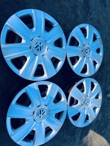 Сталеві Диски з Ковпаками R14 5x100 Volkswagen / Škoda / SEAT / Audi . Фото 10