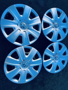 Сталеві Диски з Ковпаками R14 5x100 Volkswagen / Škoda / SEAT / Audi 