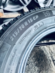 215 70 15C Michelin Agilis Camping. Фото 10