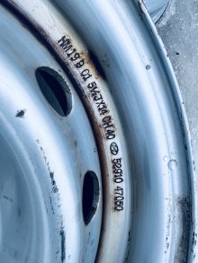Диски Сталеві R14 5X120  Hyundai 5.5J ET40 H100,Porter, H‑1 (Starex) . Фото 9