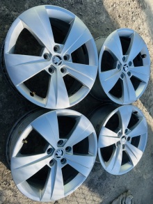 Оригінальні Диски Skoda R17 6.5J ET41 Ronal 5x112. Фото 8