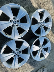 Оригінальні Диски Skoda R17 6.5J ET41 Ronal 5x112. Фото 6