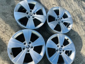 Оригінальні Диски Skoda R17 6.5J ET41 Ronal 5x112. Фото 4