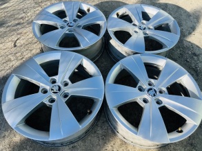 Оригінальні Диски Skoda R17 6.5J ET41 Ronal 5x112. Фото 2