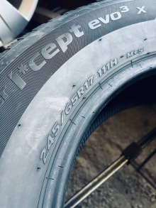 245 65 17 Hankook Winter I'Cept Evo3 X . Фото 10