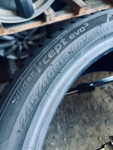 245 40 19 Hankook Winter I'Cept Evo3. Фото 8