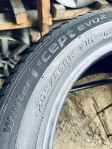 205 55 16 Hankook Winter I'Cept Evo2 . Фото 9